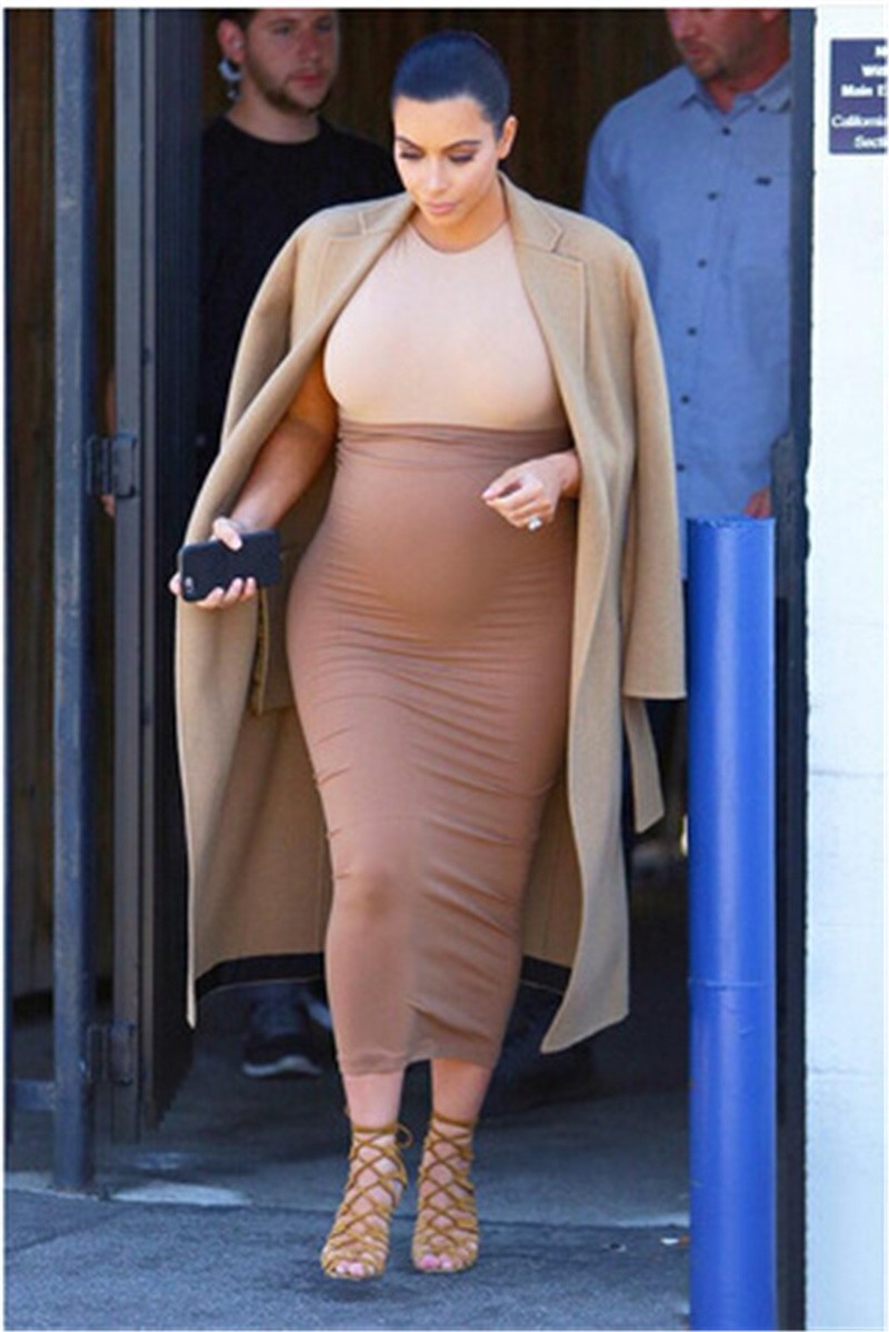 NEW-Stylish-Kim-Kardashian-Dress-2017-Women-2-Piece-Bandage-Nude-Dress-Vestido-Feminino-Long-Sleeve--32672088112