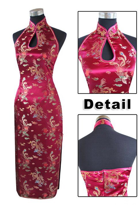 Navy-Blue-Traditional-Chinese-Halter-Cheongsam-Long-Qipao-Backless-Costume-Dress-Size-S-M-L-XL-XXL-X-32504456827