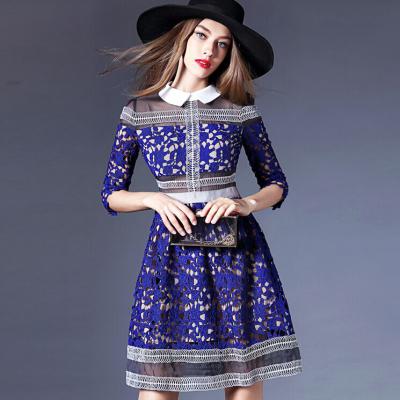 New-2016-Autumn-Fashion-Europe-Style-Long-Sleeve-Slim-Women-Casual-Dress-High-Quality-Hollow-Out-Lac-32728763213