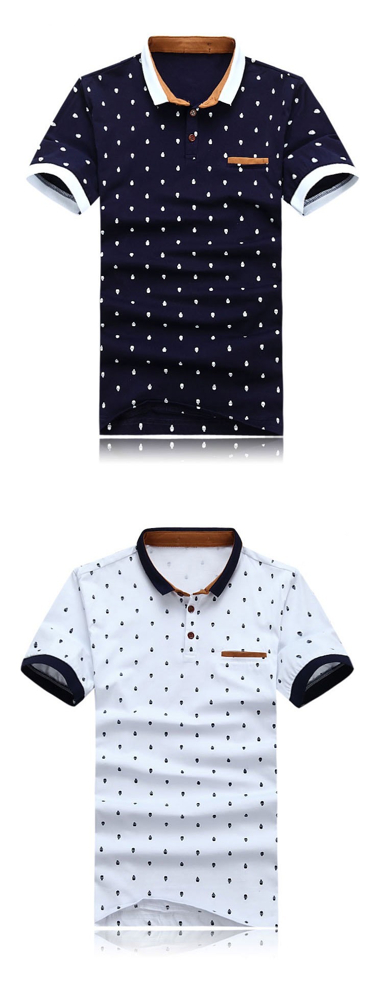 New-2017-Brand-POLO-Shirt--Men-Cotton-Fashion-Skull-Dots-Print-Camisa-Polo-Summer-Short-sleeve--Casu-32322725038