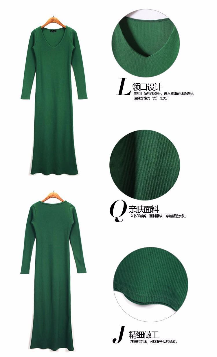 New-2017-Plus-Size-XXXL-Casual-maxi-Dress-Vestidos-Winter-Women-Sweater-long-robe-sexy-Dress-Women-u-32776080026