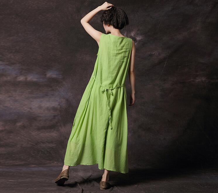 New-2017-summer-women-solid-colors-cotton-linen-dresses-Sleeveless-vintage-dresses-for-female-S56031-32682193061