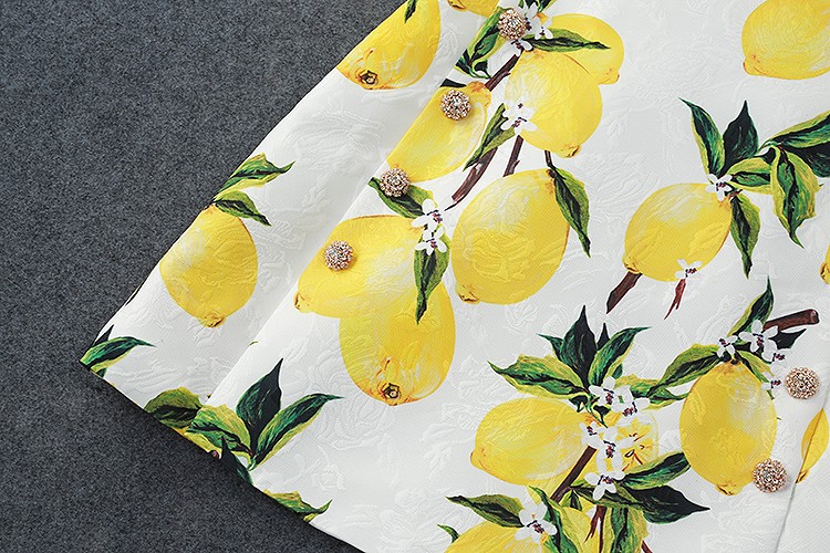 New-Arrival-Lemons-Printed--Jacquard-Sleeveless--Dress--160409LU01-32650063903