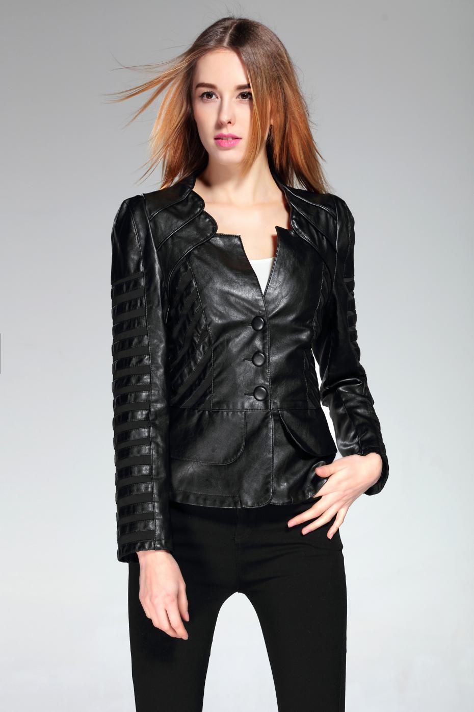 New-Fashion-Spring-Autumn-Women-Faux-Soft-Leather-Jacket-Pu-Black-Wine-Red-Zippers-Pachwork-Long-Sle-32622629757