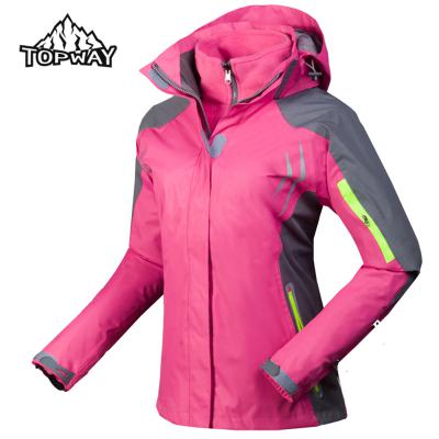 New-Fashion-Women39s-Windbreaker-Winter-Coat-Jacket-Outdoors-Snow-Waterproof-Breathable-two-in-one-L-1816781390