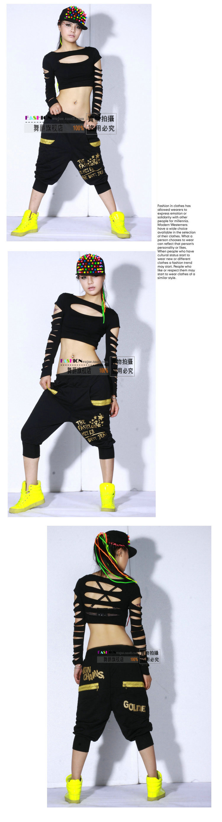 New-Fashion-dance-hip-hop-short-top-female-Jazz-cutout-costume-performance-wear-vest-Black-Red--Sexy-1621243454