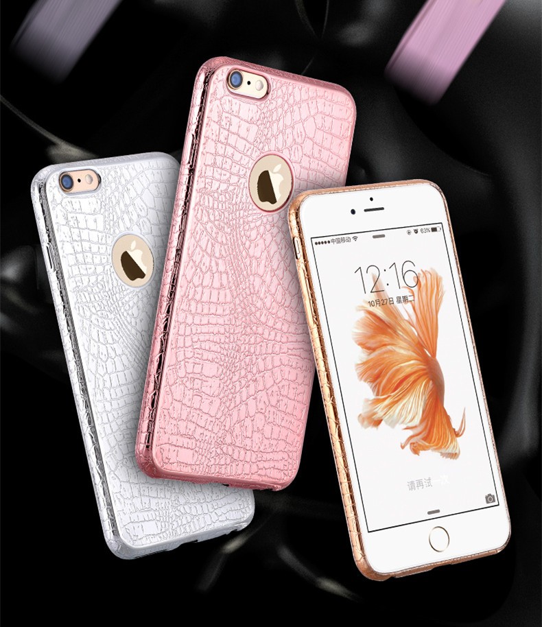 New-Luxury-Crocodile-Snake-Print-Plating-Case-For-iPhone-7-6-6s-47quot-Plus-5-5S-SE-Ultra-Thin-TPU-S-32670797862