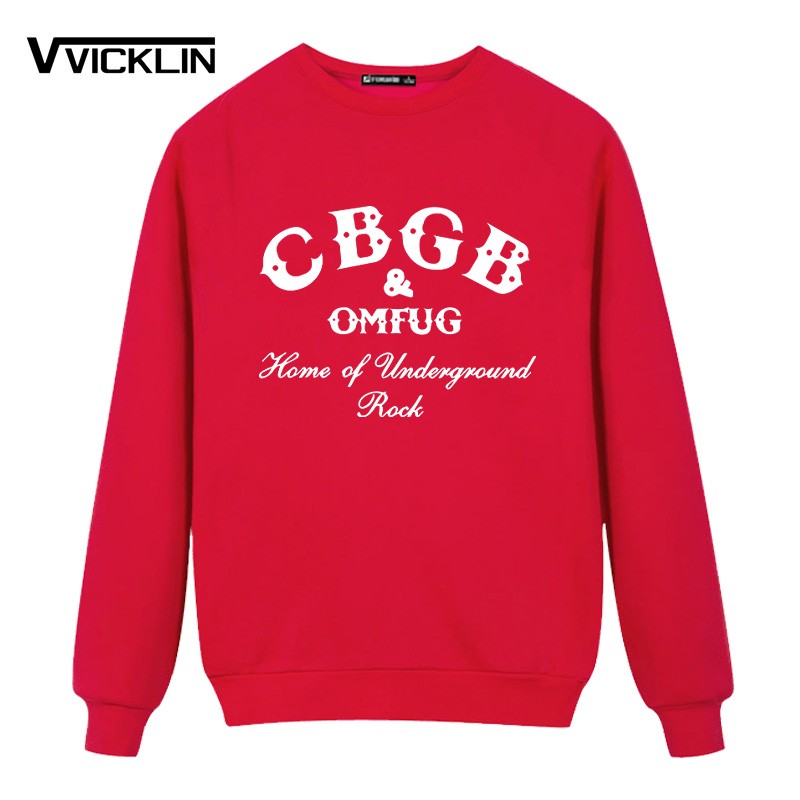 New-Mens-Fleece-Hoodies-Sweatshirt-CBGB-OMFUG-Printed-Home-of-Underground-Ramones-Cotton-O-Neck-Plus-32724773698