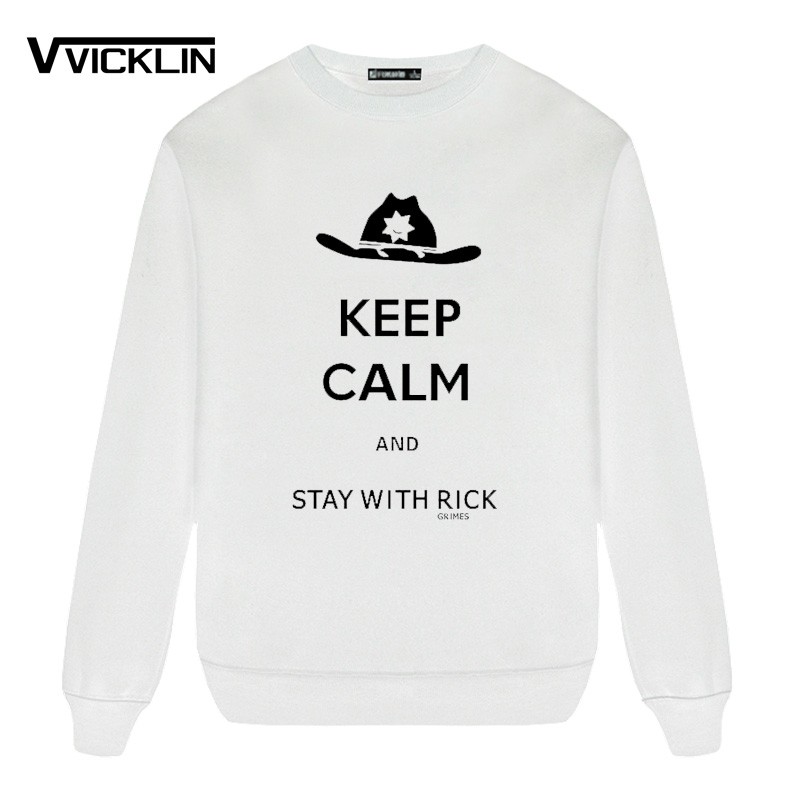 New-The-Walking-Dead-Men-Fleece-Hoodies-Sweatshirt-Keep-Calm-And-Stay-With-Rick-Grimes-Cotton-fashio-32738959636