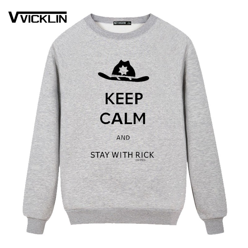 New-The-Walking-Dead-Men-Fleece-Hoodies-Sweatshirt-Keep-Calm-And-Stay-With-Rick-Grimes-Cotton-fashio-32738959636