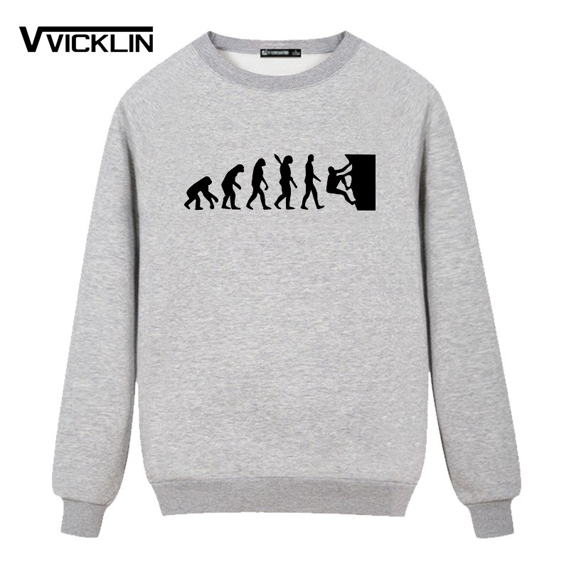 New-Top--Men-Fleece-Hoodies-Sweatshirt-Evolution-Bodybuilding-Man-Boy-Clothing--Male-Boys-round-neck-32743773333