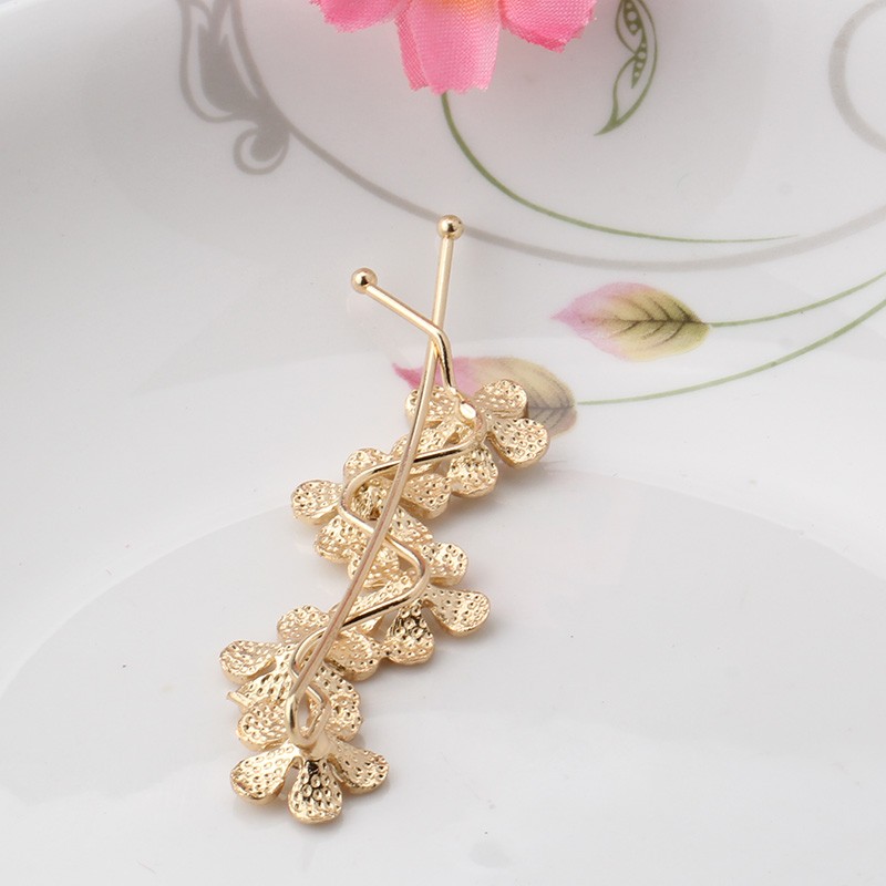 New-Wave-Shaped-Simple-Bobby-Pin-Five-Pcs-Flowers-Pins-Hair-clips-Wedding-Decoration-Hair-Accessorie-32663798098