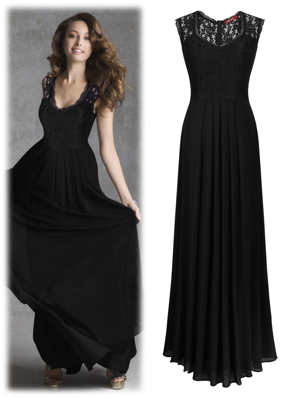 New-Women39s-Elegant-Sleeveless-V-Neck-Lace-Embroidery-Chiffon-Floor-Length-Dress-Robe-Vestidos-Even-32671781398