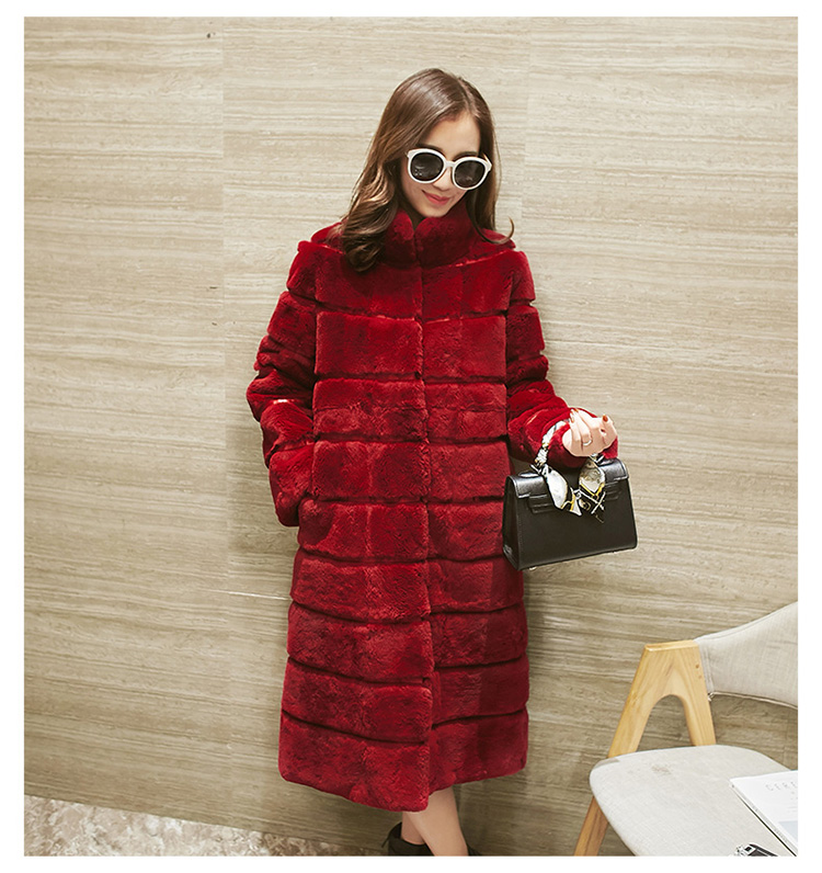 New-genuine-natural-real--whole-skin-Rex-fur-coat-women-long-fashion-jacket--ladies-warm-winter-outw-32749911794