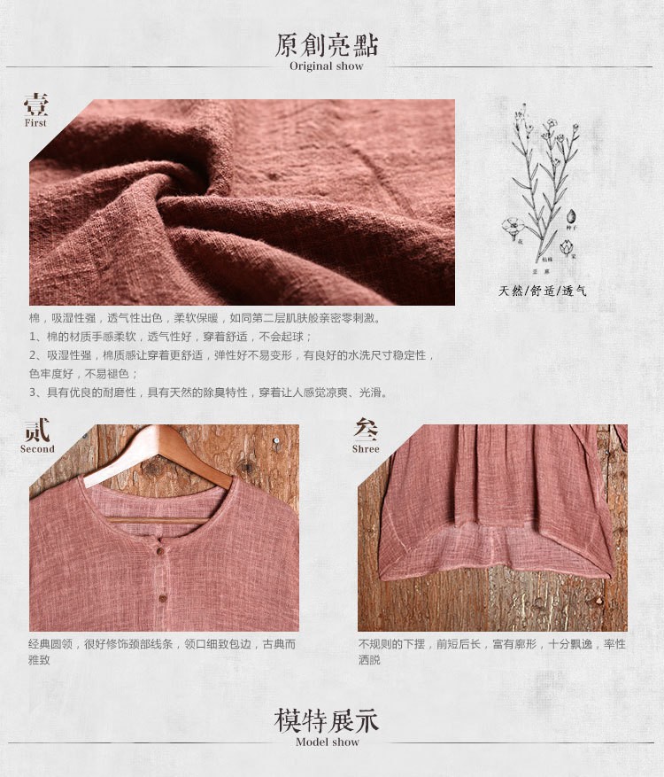 New-spring-autumn-Women39s-irregular-cotton-linen-dress-long-sleeve-O-neck-vintage-dresses--for-fema-32344659155