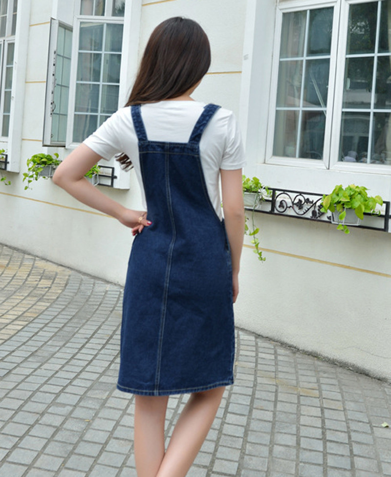 New-stylish-denim-sundress-dress-summer-female-solid-color-adjustable-straps-32694885619