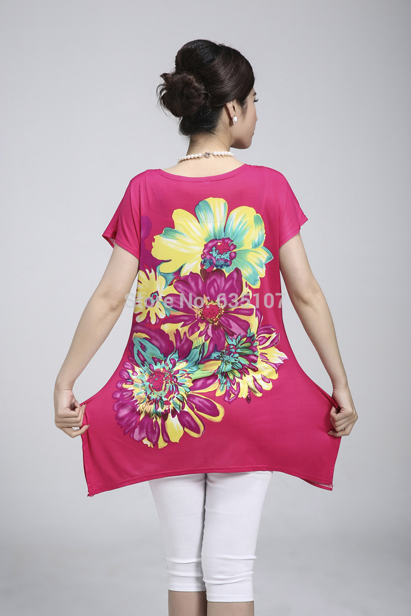 New-women-summer-style-short-sleeve-t-shirt-tshirt-camiseta-feminina-loose-o-neck-fancy-clothing-top-32374351413