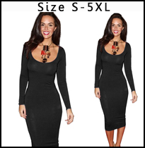 Nice-forever-Autumn-Zipper-Pencil-Dress-Elegant-Solid-Round-Neck-Full-Sleeve-Business-Women-Fashion--32460800613