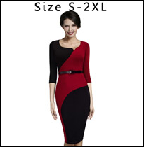 Nice-forever-New-Sexy-Elegant-Solid-Stylish-Casual-Work-Strap-Slash-Neck-Bodycon-Knee-Midi-Women-For-32683309309