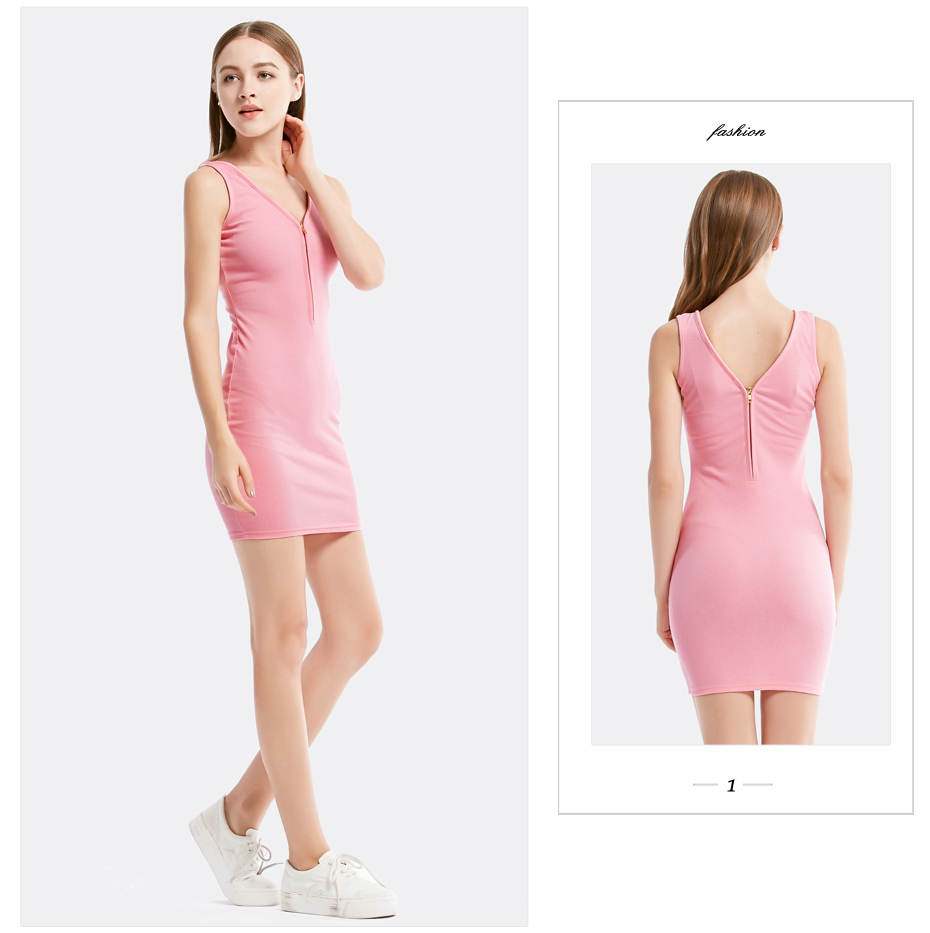 Oukytha-2017-Summer-Dress-Women-Sexy-amp-Club-Deep-V-Neck-Zipper-Tank-Sleeveless-Slim-Tops-Cotton-Mi-32292803016