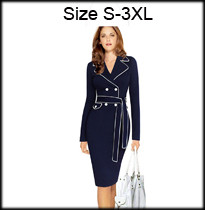 Oxiuly-2015-women-plus-size-dresses-4XL-Faux-Twinset-Belted-Tartan-Floral-Lace-Patchwork-Business-Pe-32542901162