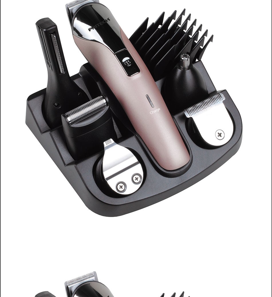 PRITECH-Professional-Hair-Trimmer-6-In-1-Hair-Clipper--Shaver-Sets-Electric-Shaver-Beard-Trimmer-Hai-32468378266