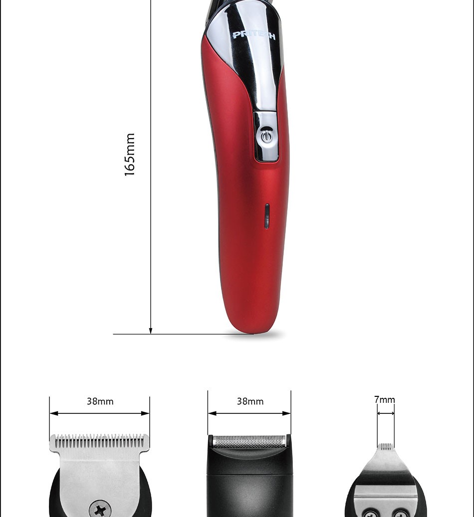 PRITECH-Professional-Hair-Trimmer-6-In-1-Hair-Clipper--Shaver-Sets-Electric-Shaver-Beard-Trimmer-Hai-32468378266