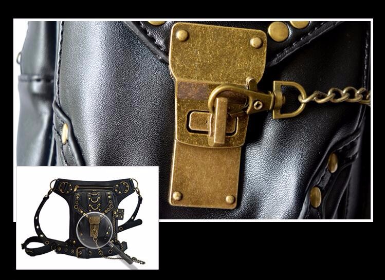 Personality-WomenMen-Black-Leather-Steampunk-Mini-Waistbag-Motorcycle-Leg-Thigh-Holster-Bag-Crossbod-32543035933