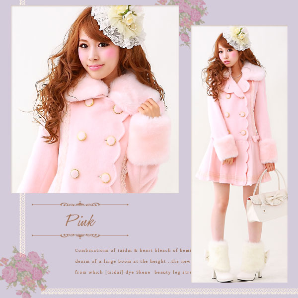 PinkBeigeRed-Women-Long-Wool-Winter-Sweet-Japanese-Styles-Cute-Back-Waist-Bow-Princess-Slim-Woolen-F-32524448249