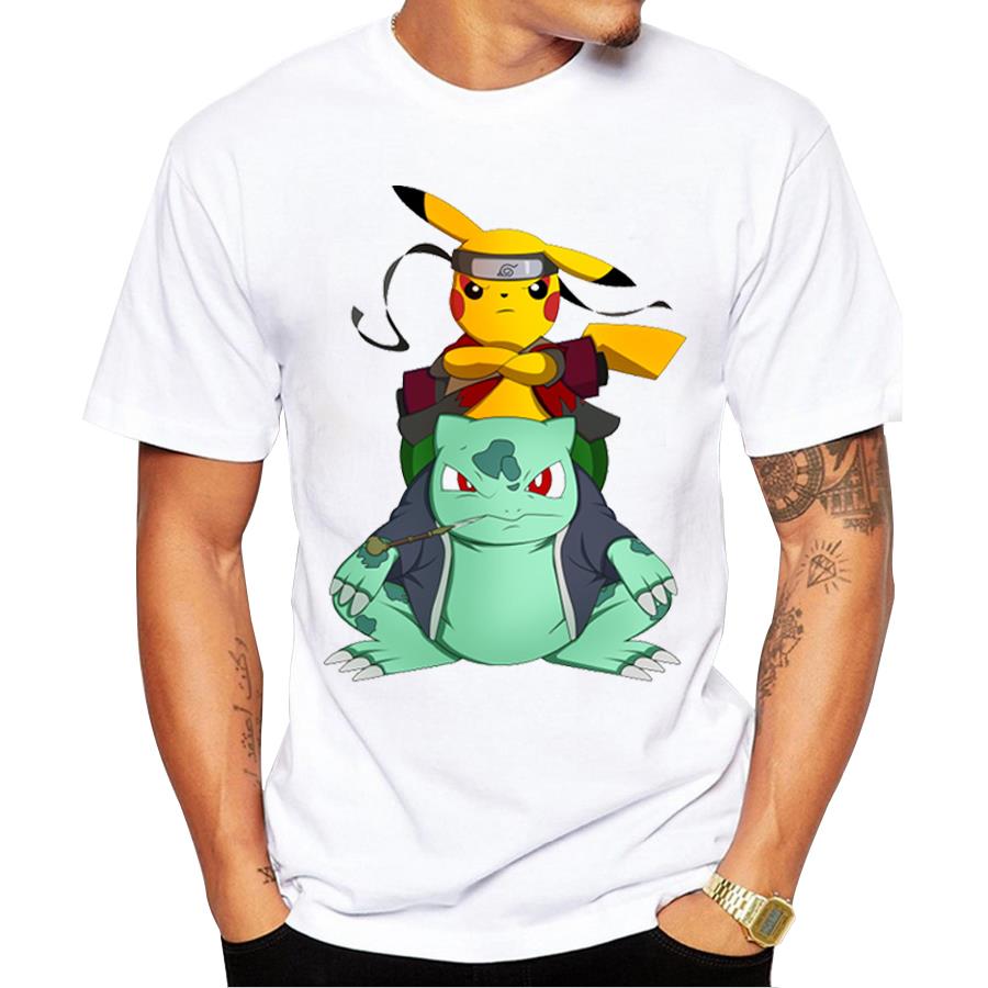 Pokemon-Go-Men-T-shirt-Fashion-Pikachu-Stitch-Tops-Pikachu-In-Thor-Armor-Printed-t-shirts-Short-Slee-32705707980