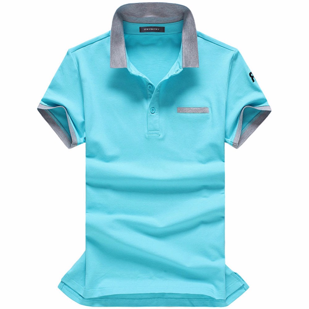 Polo-shirt-solid-summer-short-sleeve-turndown-collar-men-polos-32692662114