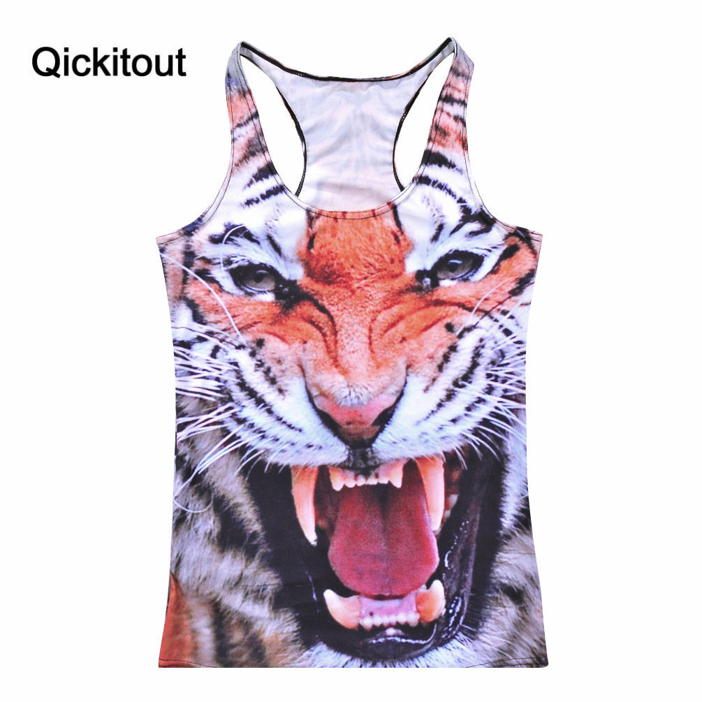 Qickitout-Drop-Ship-New-Corpse-BrideTiger-headKing-Tut-women-Tanks-amp-Camis-women39s-clothing-Print-2036616769