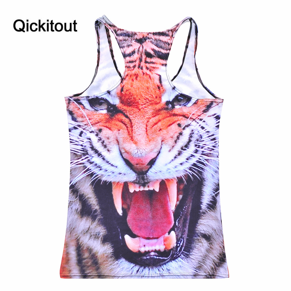 Qickitout-Drop-Ship-New-Corpse-BrideTiger-headKing-Tut-women-Tanks-amp-Camis-women39s-clothing-Print-2036616769