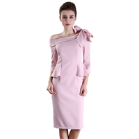 Qiqi-New-Fashion-Summer-Style-Sexy-Formal-Bodycon-Dress-Elegant-Sleeveless-Bow-Pencil-Dresses-Office-32701590502