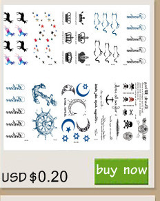 R3004-Disposable-Waterproof-3d-Tattoo-Sticker-Color-Runs-Elk-Pattern-Temporary-Tattoo-Stickers-Flash-32279614923