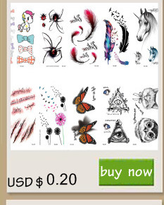 R3004-Disposable-Waterproof-3d-Tattoo-Sticker-Color-Runs-Elk-Pattern-Temporary-Tattoo-Stickers-Flash-32279614923