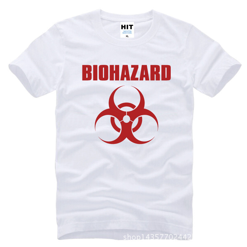 Resident-Evil-Biohazard-Logo-Printed-Mens-Men-T-Shirt-Tshirt-Fashion-2015-New-Short-Sleeve-Cotton-T--32514264421