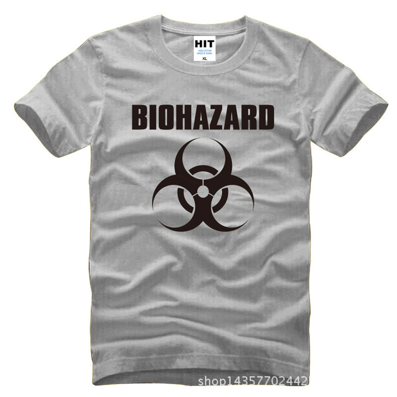 Resident-Evil-Biohazard-Logo-Printed-Mens-Men-T-Shirt-Tshirt-Fashion-2015-New-Short-Sleeve-Cotton-T--32514264421