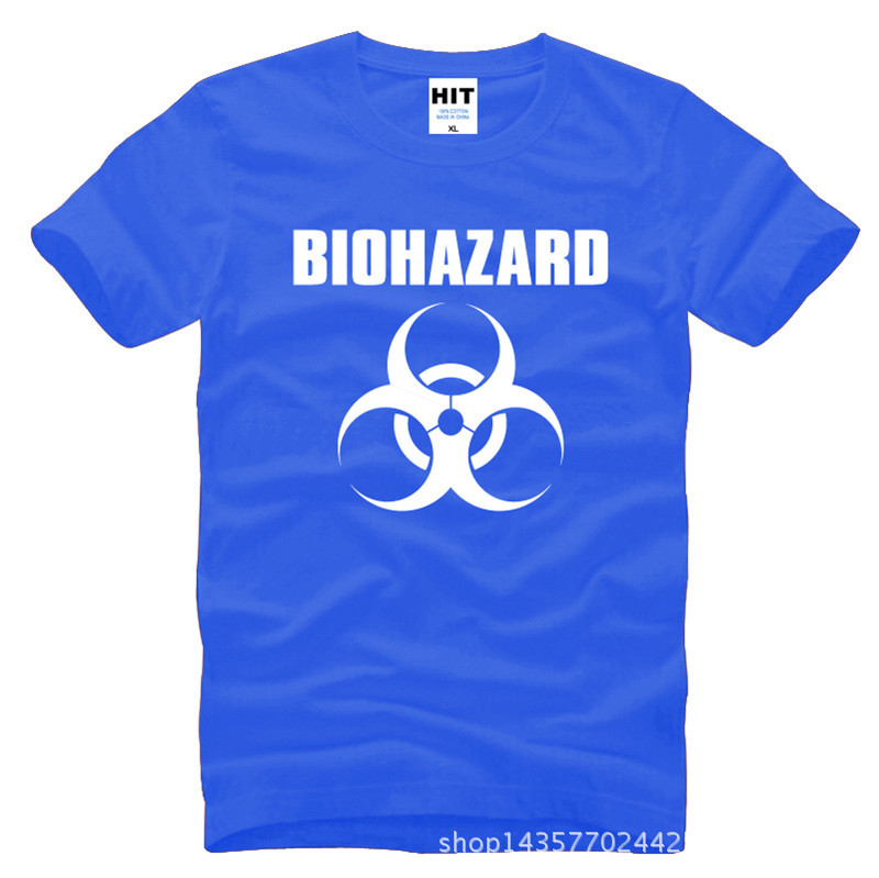 Resident-Evil-Biohazard-Logo-Printed-Mens-Men-T-Shirt-Tshirt-Fashion-2015-New-Short-Sleeve-Cotton-T--32514264421