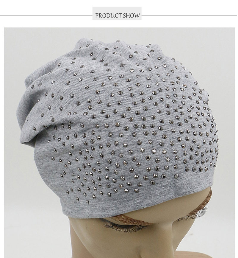 Rhinestone-Beanies-Women-Spring-Glitter-Knitted-Winter-Cap-Solid-Color-Skullies-Slouchy-Beanie-Hats--32746617648