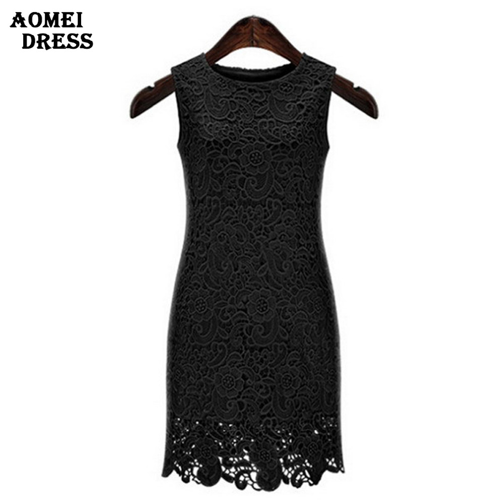 S-5XL-Summer-Sleeveless-Crochet-Dress-Embroidery-Lace-Sundress-Ladies-White-Black-Women39s-Dresses-R-32343122460