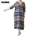 SCUWLINEN-2017-Spring-Dress-National-Trend-Vintage-Print-Long-Sleeve-Plus-Size-Robe-Loose-Casual-Max-32697683545