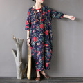 SCUWLINEN-Vestidos-2017-Summer-Dress-Vintage-Print-Long-Plus-Size-Linen-Dress-Casual-Loose-Print-Rob-32714242734