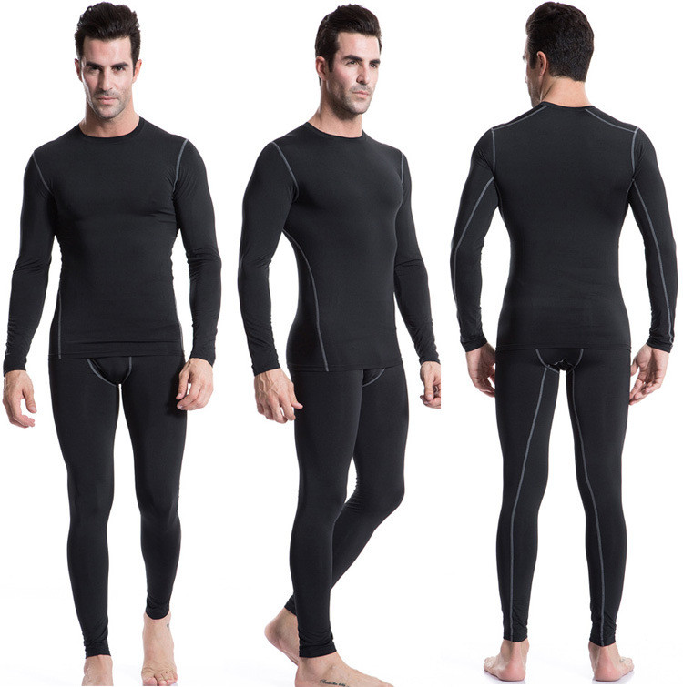 SE19-Mens-Man-Clothes-Sets-Compression-Base-Layers-Armour-Top-Skins-Shirt-Casual-T-shirtsTight-Pant--2035029660