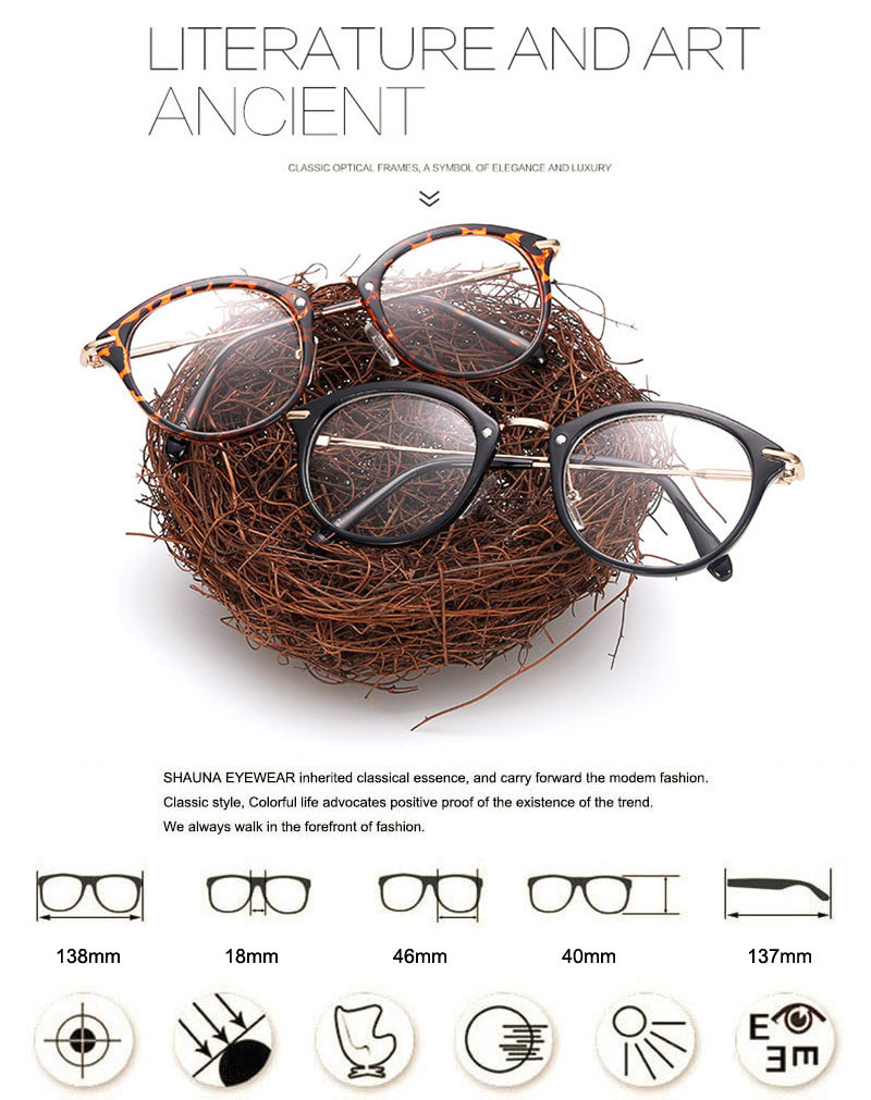 SHAUNA-Fashion-Women-Glasses-Frame-Men-Eyeglasses-Frame-Vintage-Round-Clear-Lens-Glasses-32730370178