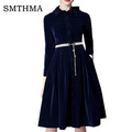 SMTHMA-2017--Autumn-and-winter-Runway-Velvet-Retro--fashion-elegant-self-cultivation-dress-32759655403