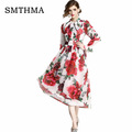 SMTHMA-HIGH-QUALITY-New-Fashion-2017-Designer-Runway-Dress-Women39s-Sleeveless-Noble-Floral-Printed--32800213466