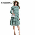 SMTHMA-HIGH-QUALITY-Newest-2018-Summer-Self-Portrait-Dress-Women39s-Long-Sleeve-Hollow-Out-Cascading-32797337593