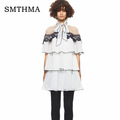 SMTHMA-HIGH-QUALITY-Newest-2018-Summer-Self-Portrait-Dress-Women39s-Long-Sleeve-Hollow-Out-Cascading-32797337593