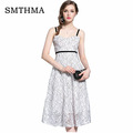 SMTHMA-HIGH-QUALITY-Newest-2018-Summer-Self-Portrait-Dress-Women39s-Long-Sleeve-Hollow-Out-Cascading-32797337593